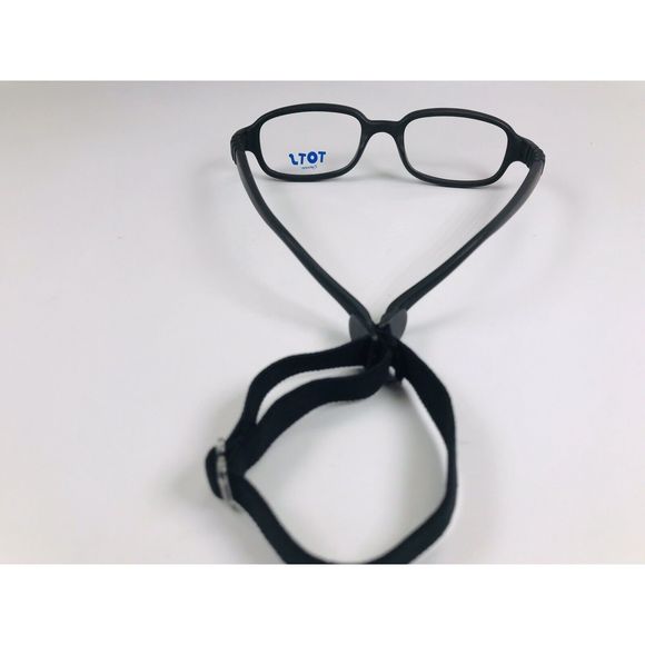 New TOTS Matte Black MIRACLE Eyeglasses for KIDS 45mm with Case & Strap - Picture 6 of 7